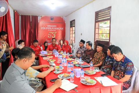 Perkuat Konsolidasi Demokrasi, Bawaslu Kabupaten Pesawaran Sambangi Partai Politik