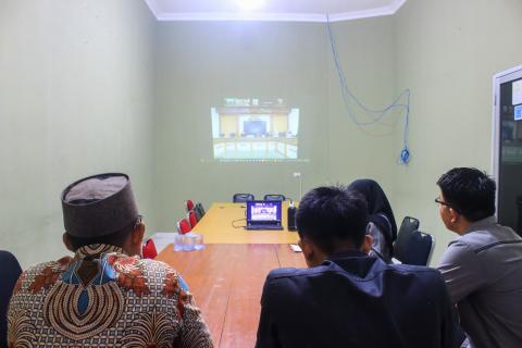 Bawaslu Kabupaten Pesawaran Ikuti Pembinaan dan Evaluasi Kelembagaan pada Masa Non Tahapan