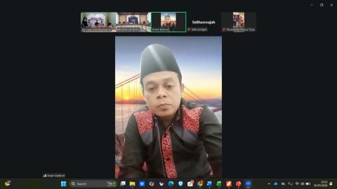 Bawaslu Kabupaten Pesawaran Ikuti Pembinaan dan Evaluasi Kelembagaan pada Masa Non Tahapan