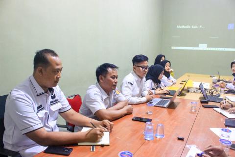 Evaluasi Kinerja Mingguan, Bawaslu Pesawaran Perkuat Koordinasi Internal