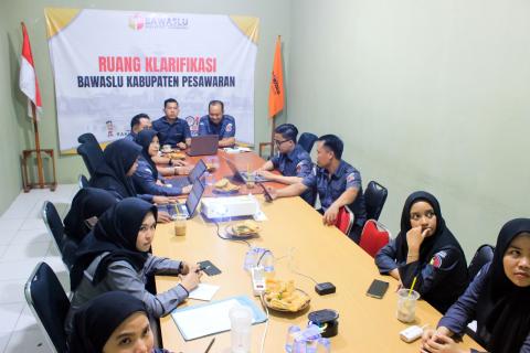 Bawaslu Kabupaten Pesawaran Matangkan Pengelolaan Layanan Hukum yang Profesional dan Akuntabel