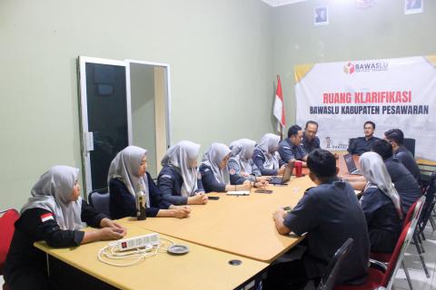 Jelang P2P 2026, Bawaslu Kabupaten Pesawaran Perkuat Kesiapan Teknis Pelaksanaan