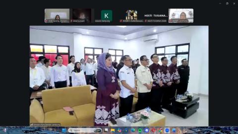 Ikuti Kick Off P2P 2026, Bawaslu Kabupaten Pesawaran Perkuat Pengawasan Partisipatif Menuju Pemilu 2029 yang Bermartabat