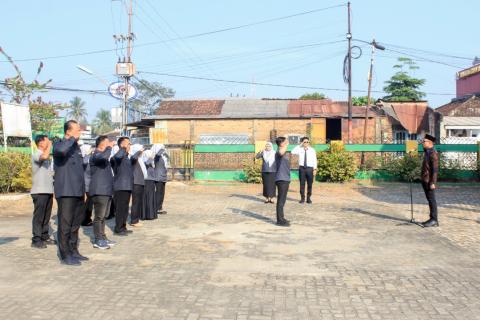 Awali Pekan dengan Apel Pagi, Bawaslu Pesawaran Perkuat Budaya Kerja dan Tanggung Jawab Bersama