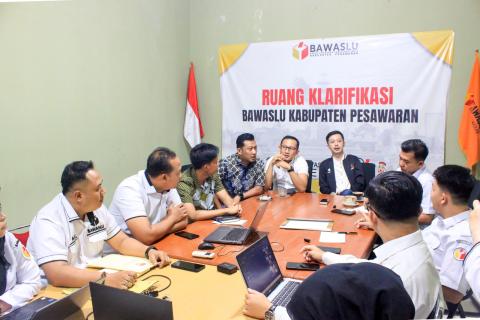 Perkuat Kapasitas Pengawasan, Bawaslu Kabupaten Pesawaran Gelar Kajian Hukum Perbawaslu 1 Tahun 2025