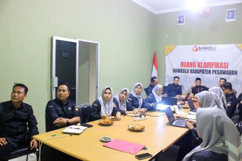 Bawaslu Kabupaten Pesawaran Perkuat Manajemen SDM Pengawas dan Kesekretariatan