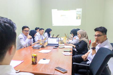 Evaluasi Kinerja Mingguan, Bawaslu Kabupaten Pesawaran Perkuat Profesionalisme dan Integritas Pengawasan