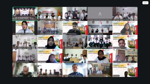 Enam Staf Sekretariat Bawaslu Pesawaran Ikuti Pembukaan Orientasi PPPK Tahun 2026