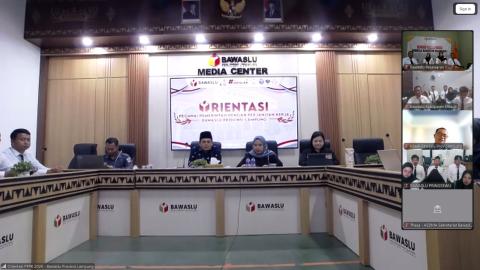 Enam Staf Sekretariat Bawaslu Pesawaran Ikuti Pembukaan Orientasi PPPK Tahun 2026