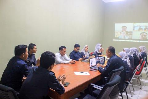 Penguatan Layanan Bantuan Hukum Jadi Fokus Rapat Internal Bawaslu Kabupaten Pesawaran
