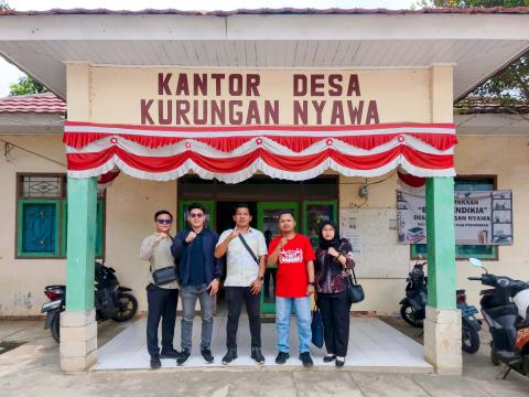 Cermati Data Pemilih di Lapangan, Bawaslu Kabupaten Pesawaran Uji Petik PDPB di Gedong Tataan