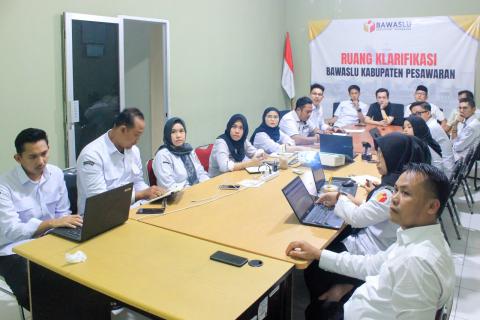 Bawaslu Kabupaten Pesawaran Matangkan Persiapan Bawaslu Membelajarkan Vol. II