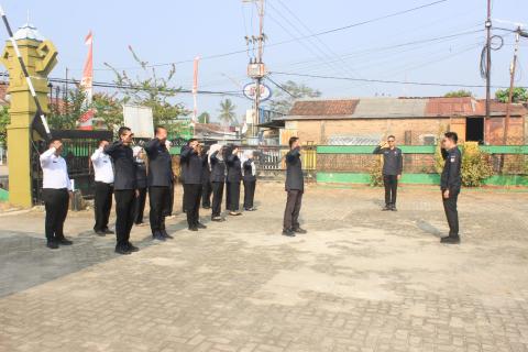 Apel Pagi, Bawaslu Kabupaten Pesawaran Perkuat Disiplin dan Koordinasi Jajaran