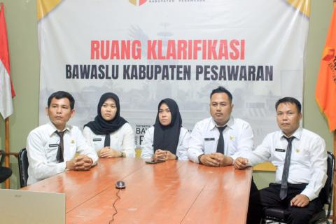 Jajaran Sekretariat Bawaslu Pesawaran Ikuti Penutupan Orientasi PPPK Secara Virtual