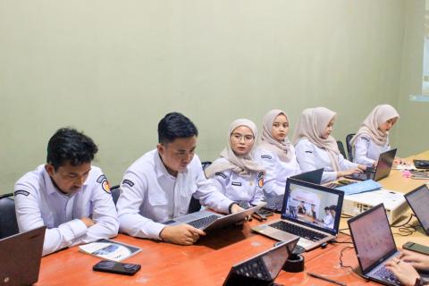 Rapat Evaluasi, Bawaslu Kabupaten Pesawaran Perkuat Koordinasi dan Tindak Lanjut Program Kerja