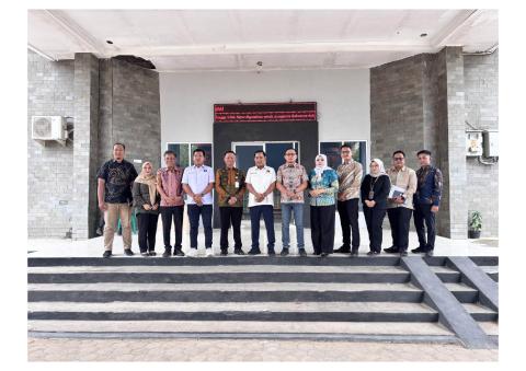 Bawaslu Kabupaten Pesawaran Audiensi ke Disdukcapil, Perkuat Sinergi Pemanfaatan Data Kependudukan