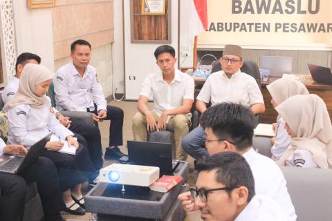 Bawaslu Kabupaten Pesawaran Matangkan Agenda Pengawasan dan Penguatan Kelembagaan