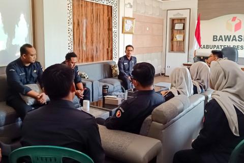 Bawaslu Kabupaten Pesawaran Perkuat Kehumasan sebagai Jembatan Informasi antara Lembaga dan Masyarakat