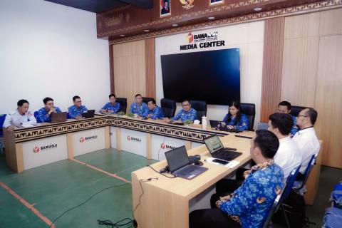 Bawaslu Pesawaran Ikuti Pemaparan Rencana Aksi Perubahan Peserta PKP di Bawaslu Provinsi Lampung