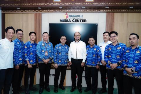 Bawaslu Pesawaran Ikuti Pemaparan Rencana Aksi Perubahan Peserta PKP di Bawaslu Provinsi Lampung
