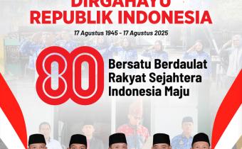 Momentum HUT ke-80 RI, Bawaslu Pesawaran Ajak Warga Perkuat Semangat Persatuan dan Demokrasi
