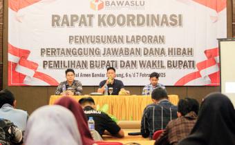 Kukuh Julian Tekankan Pentingnya Transparansi dan Akuntabilitas dalam Laporan Pertanggungjawaban Dana Hibah Pilkada 2024