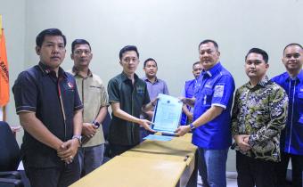 Bawaslu Pesawaran Terima Permohonan Penyelesaian Sengketa Tahapan Pencalonan dari Partai Demokrat