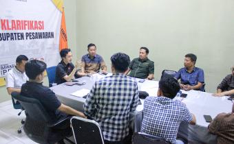 Pastikan Data Akurat, Bawaslu Pesawaran Gelar Rapat Pengawasan DPT