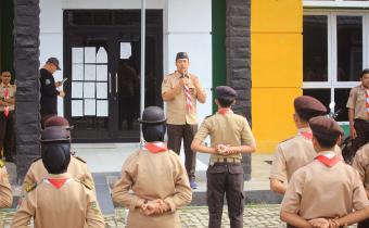 Bawaslu Kabupaten Pesawaran Pesawaran Ajak Pramuka Muda Jadi Pengawas Demokrasi