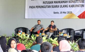 Bawaslu Pesawaran Ajak Pemuda dan Sahabat Penyandang Disabilitas Kawal PSU Lewat Pengawasan Partisipatif