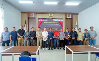 Bawaslu Pesawaran Hadiri Rapat Koordinasi Persiapan Pendaftaran Calon Pengganti Pasca Putusan MK