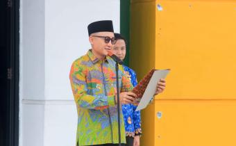 Pimpin Upacara Sumpah Pemuda ke-97, Pajril Fatra Ajak Jaga Nilai Kebangsaan