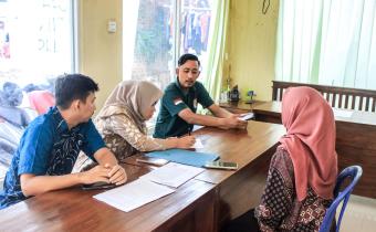 Kawal Kualitas Data Pemilih, Sekretariat Bawaslu Pesawaran Lakukan Uji Petik di Desa Pekondoh dan Pekondoh Gedung