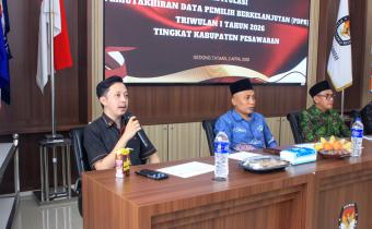 Fatih Ajak Seluruh Pihak Tingkatkan Kepedulian Terhadap Data Pemilih