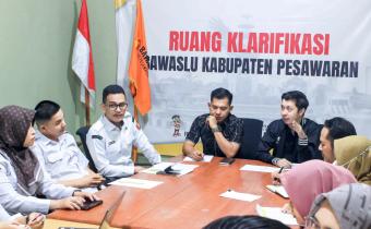 Jaga Kinerja Tetap Efektif dan Terukur, Bawaslu Kabupaten Pesawaran Gelar Evaluasi Kinerja