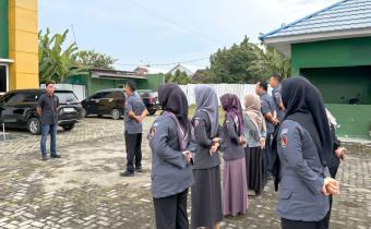 Pimpin Apel Pagi, Kukuh Tekankan Jaga Disiplin dan Koordinasi Jajaran