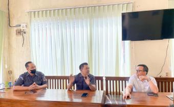 Oktiyas Afriza Lakukan Konsolidasi Demokrasi Bersama Pemerintah Desa Pekondoh