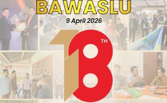 Di Momentum HUT ke-18, Bawaslu Kabupaten Pesawaran Sampaikan Harapan Strategis