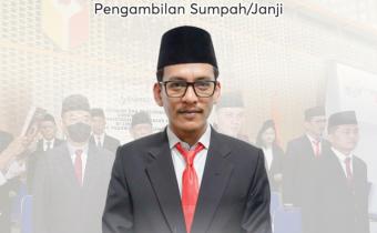 Bawaslu Pesawaran Ucapkan Selamat atas Pelantikan Amri Fahada Syehrun sebagai Kasubbag Pengawasan Pemilu dan Humas