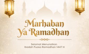 Bawaslu Kabupaten Pesawaran Sampaikan Ucapan Marhaban Ya Ramadhan 1447 H