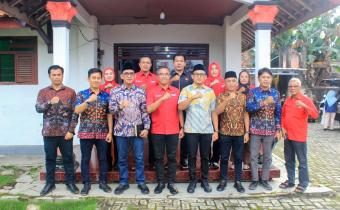 Perkuat Konsolidasi Demokrasi, Bawaslu Kabupaten Pesawaran Sambangi Partai Politik