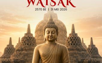 Bawaslu Kabupaten Pesawaran Ucapkan Selamat Hari Raya Waisak