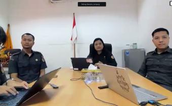Bawaslu Kabupaten Pesawaran Ikuti Rapat Kesiapan Orientasi PPPK Tahun 2026