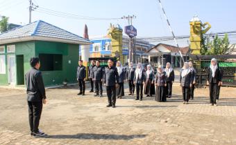 Apel Pagi Jadi Momentum Perkuat Sinergi dan Semangat Kerja Jajaran Bawaslu Kabupaten Pesawaran