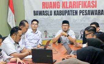 Jaga Ritme Kerja Organisasi, Bawaslu Kabupaten Pesawaran Gelar Evaluasi Kinerja Mingguan