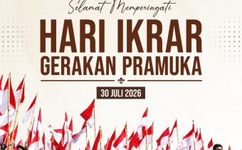 Bawaslu Kabupaten Pesawaran Ucapkan Selamat Hari Ikrar Gerakan Pramuka 2026