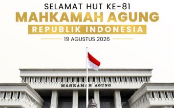 Bawaslu Kabupaten Pesawaran Apresiasi Kiprah Mahkamah Agung di HUT ke-81