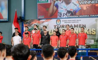 Badminton Cup KPU Lampung, Bawaslu Kabupaten Pesawaran Perkuat Sinergi Lewat Semangat Sportivitas