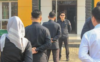 Apel Pagi, Bawaslu Kabupaten Pesawaran Perkuat Disiplin dan Koordinasi Jajaran
