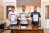 Bawaslu Kabupaten Pesawaran Tandatangani Dokumen IKU Pengawas Pemilu Tahun 2026